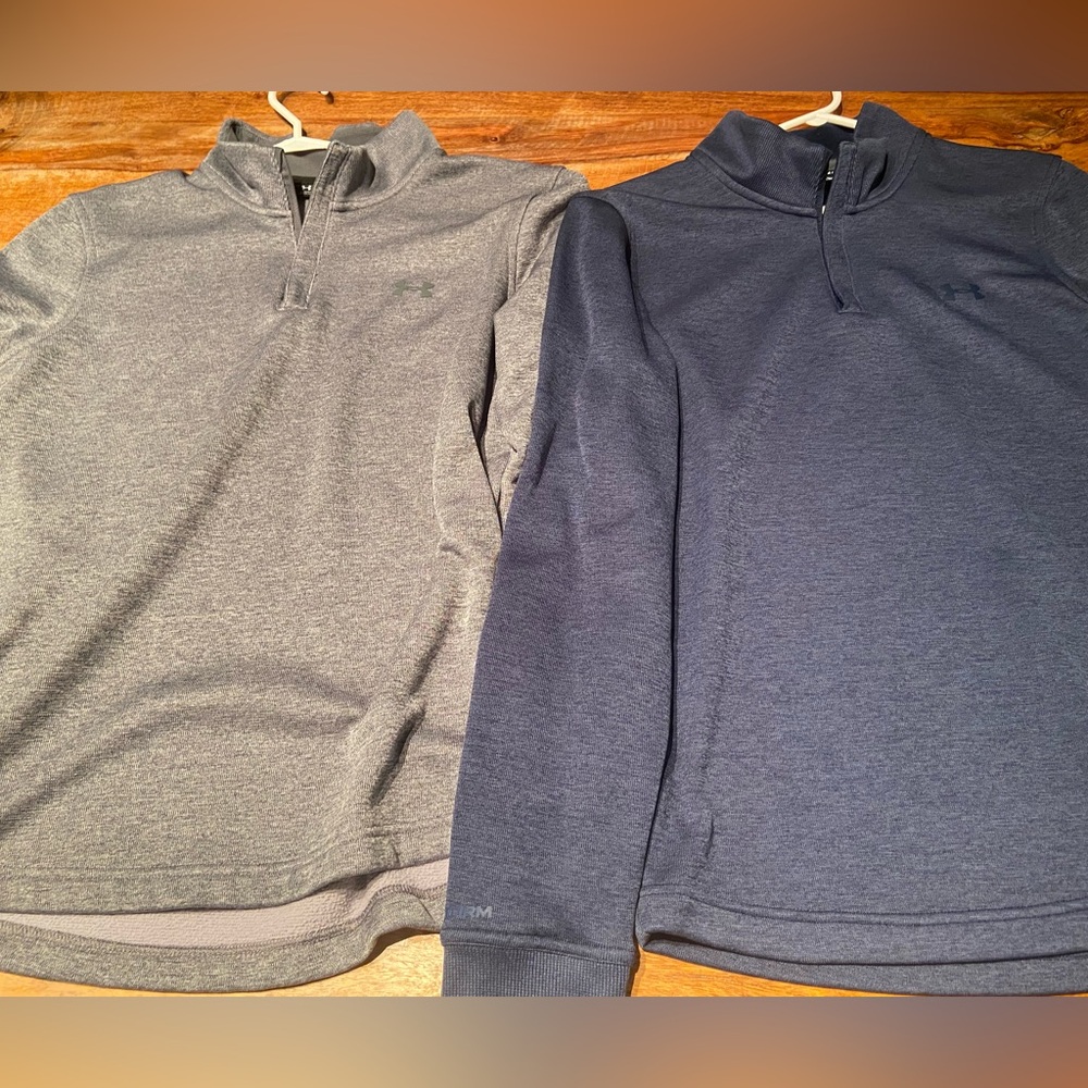Under Armour Quarter Zip Sweaters (Lot of 2)